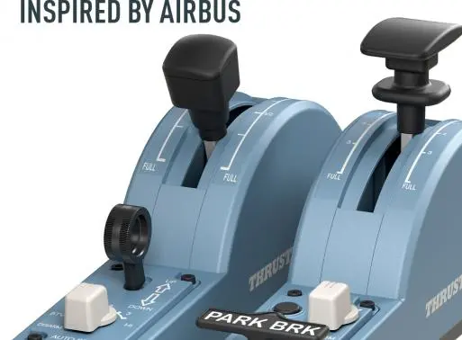 Przepustnica Thrustmaster TCA Quadrant Add-On Airbus Edition do PC Przewodowy