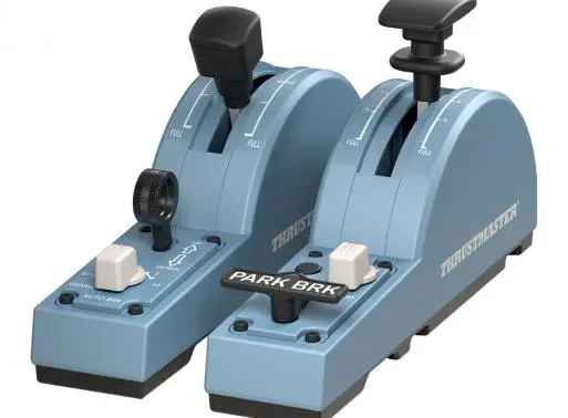 Przepustnica Thrustmaster TCA Quadrant Add-On Airbus Edition do PC Przewodowy