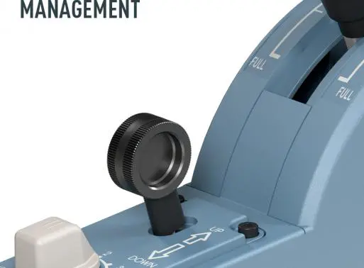Przepustnica Thrustmaster TCA Quadrant Add-On Airbus Edition do PC Przewodowy