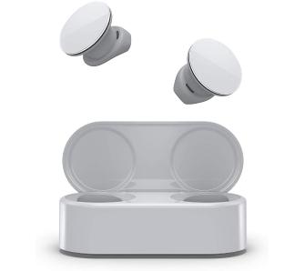 Słuchawki bezprzewodowe Microsoft Surface Earbuds - dokanałowe - Bluetooth 5.0 - jasno-szary