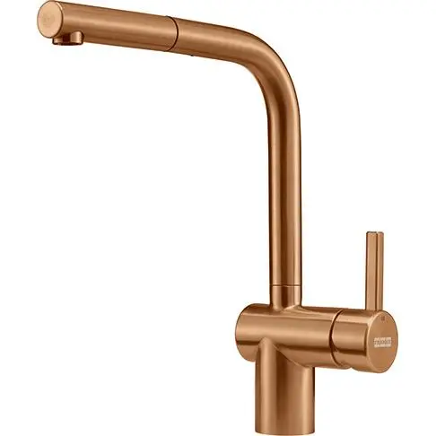 Bateria Franke Atlas Pull-Out Miedziany Stal szlachetna