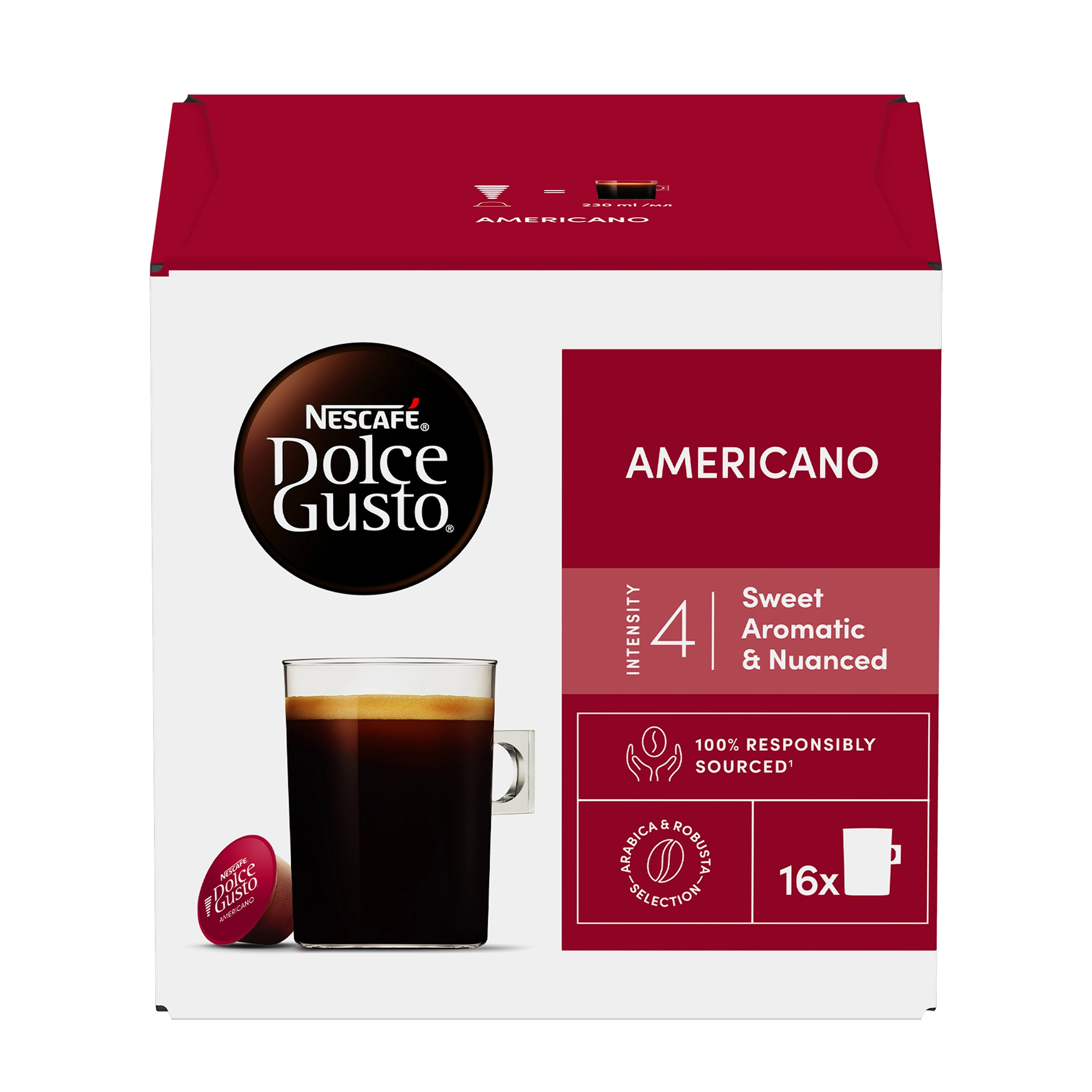 Kapsułki Nescafe Dolce Gusto Americano 16szt.