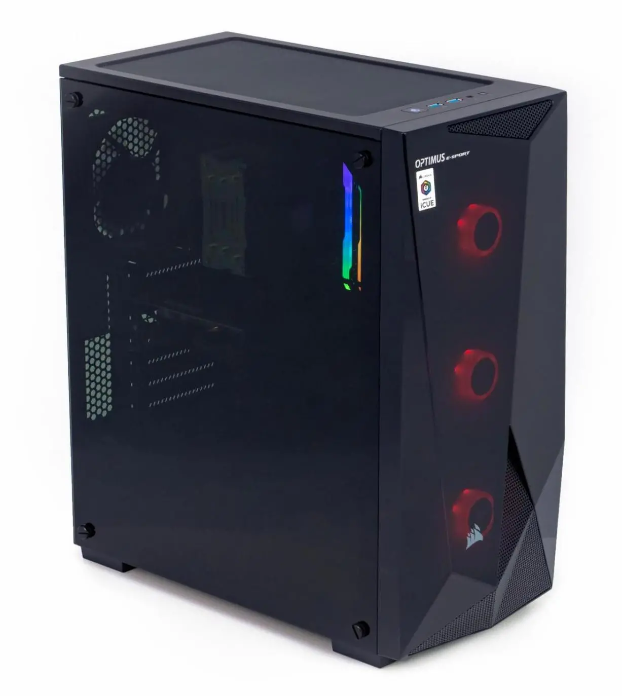 Komputer gamingowy Optimus GB450T-CR8 R5 3600 16GB RAM 480GB Dysk SSD GTX1660  Win10