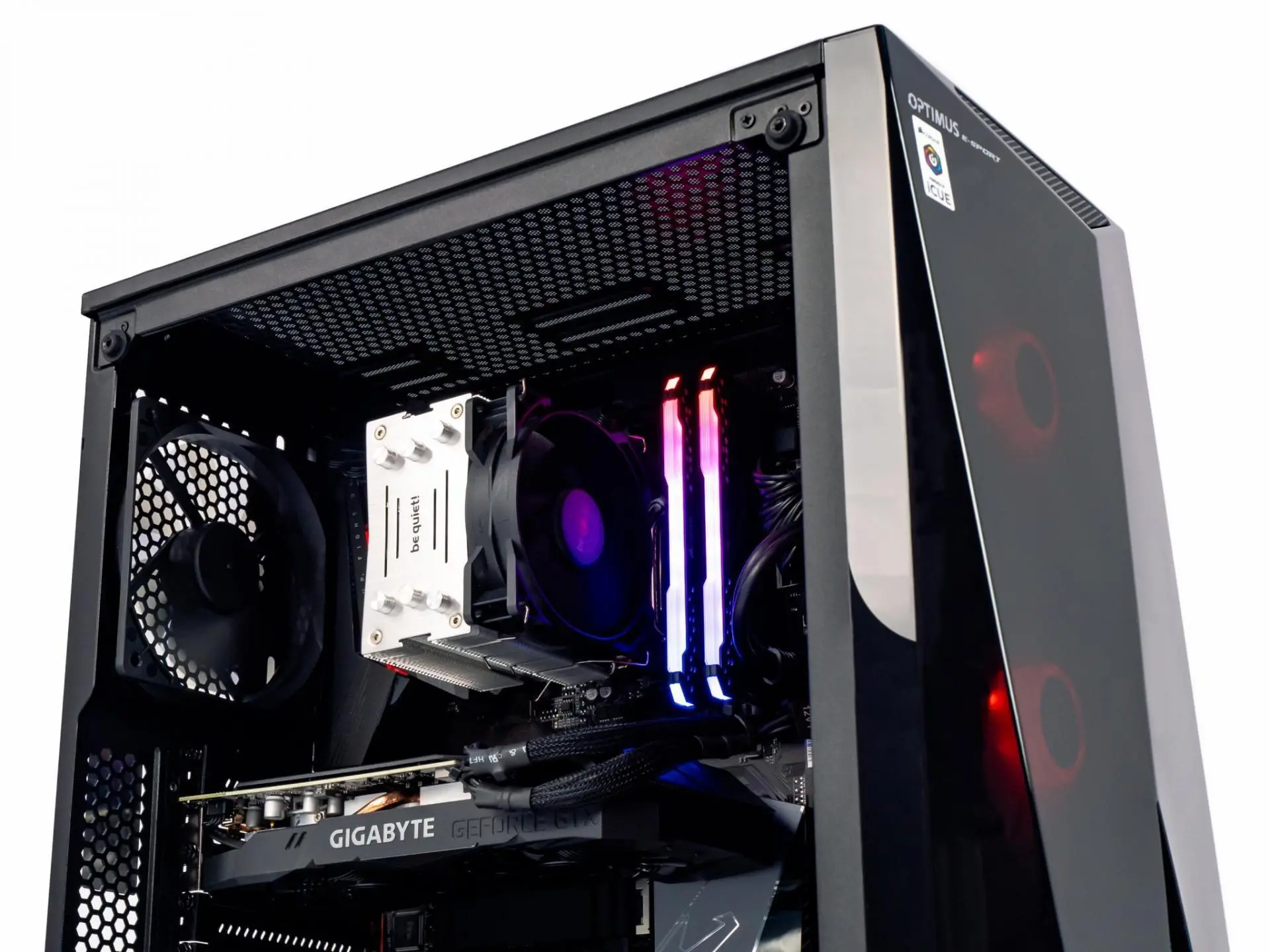 Komputer gamingowy Optimus GB450T-CR8 R5 3600 16GB RAM 480GB Dysk SSD GTX1660  Win10