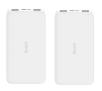 Powerbank Xiaomi Redmi Power Bank 10000mAh 10W (biały) 2 szt