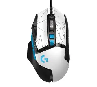 Myszka gamingowa Logitech G502 Hero KDA Biało-czarny