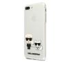 Etui Karl Lagerfeld Transparent Karl & Choupett KLHCI8LCKTR do iPhone 7/8 Plus