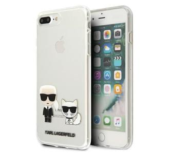 Etui Karl Lagerfeld Transparent Karl & Choupett KLHCI8LCKTR do iPhone 7/8 Plus