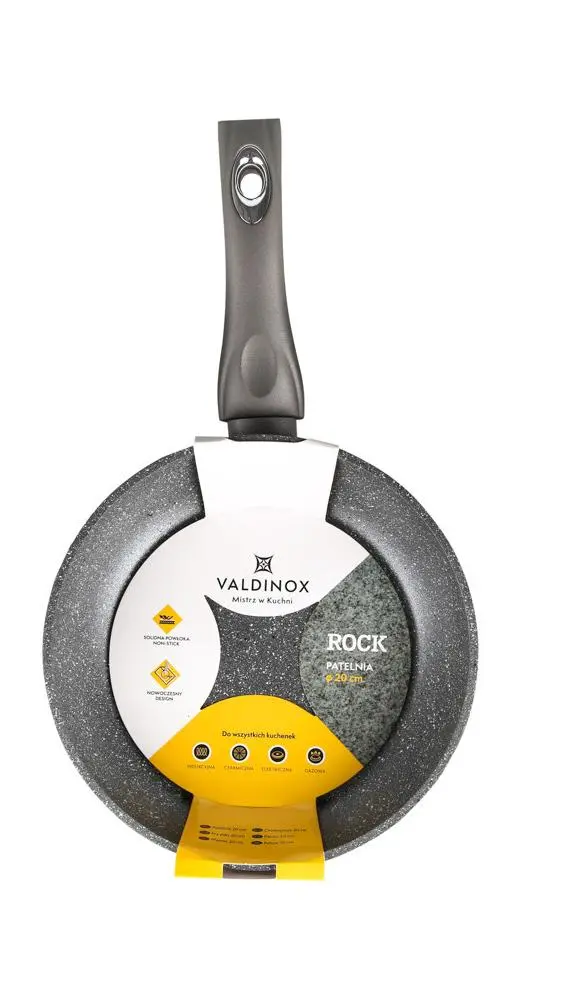 Patelnia Valdinox Rock Indukcja Nieprzywierająca 20cm