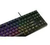 Klawiatura mechaniczna Krux Atax Pro RGB Gateron Brown Czarny