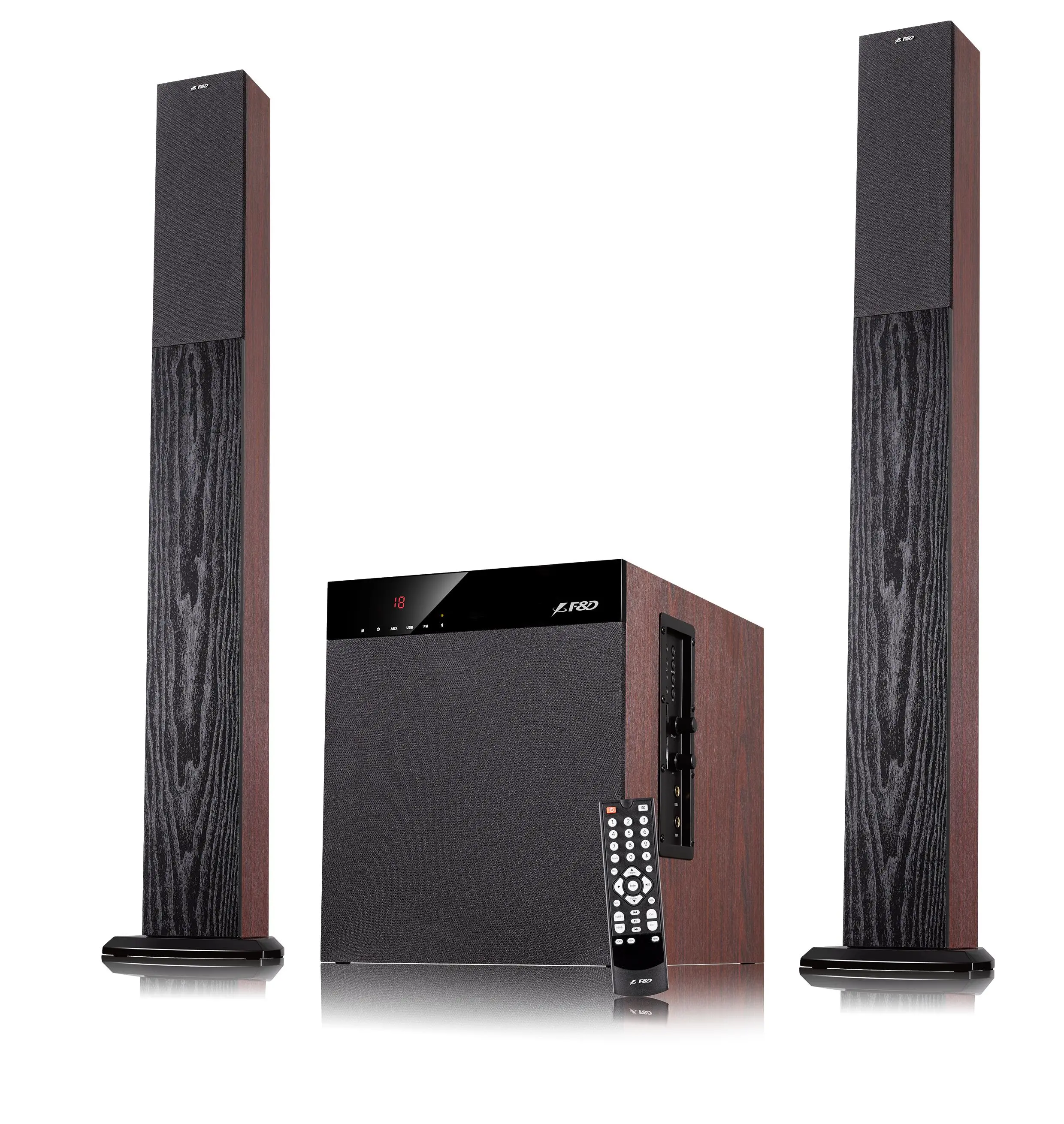 Głośniki Fenda T-400X 2.1 Brązowy