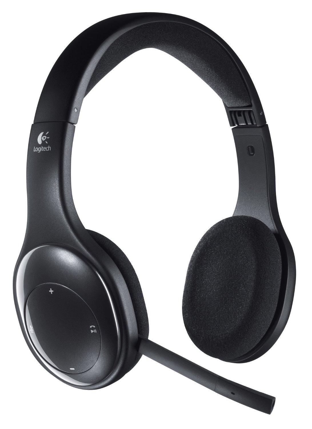 Słuchawki bezprzewodowe z mikrofonem Logitech Wireless Headset H800