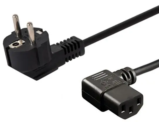 Kabel zasilający Savio CL-116 Czarny