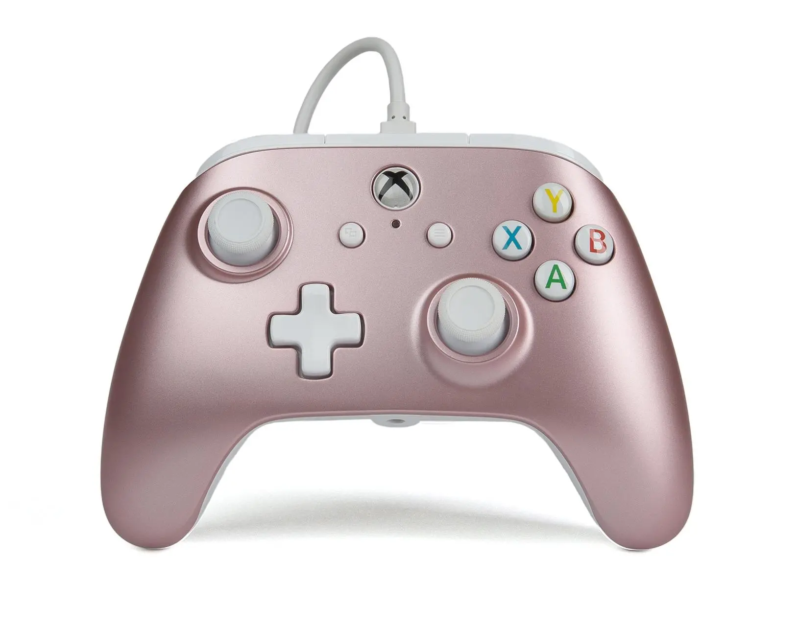 Pad PowerA Enhanced Rose Gold do Xbox Series X/S, Xbox One, PC Przewodowy
