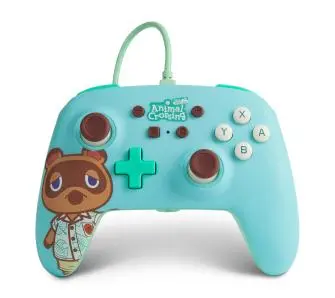 Pad PowerA Enhanced Animal Crossing Tom Nook do Nintendo Switch Przewodowy