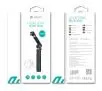 Selfie stick Devia Leisure 8-pin Czarny