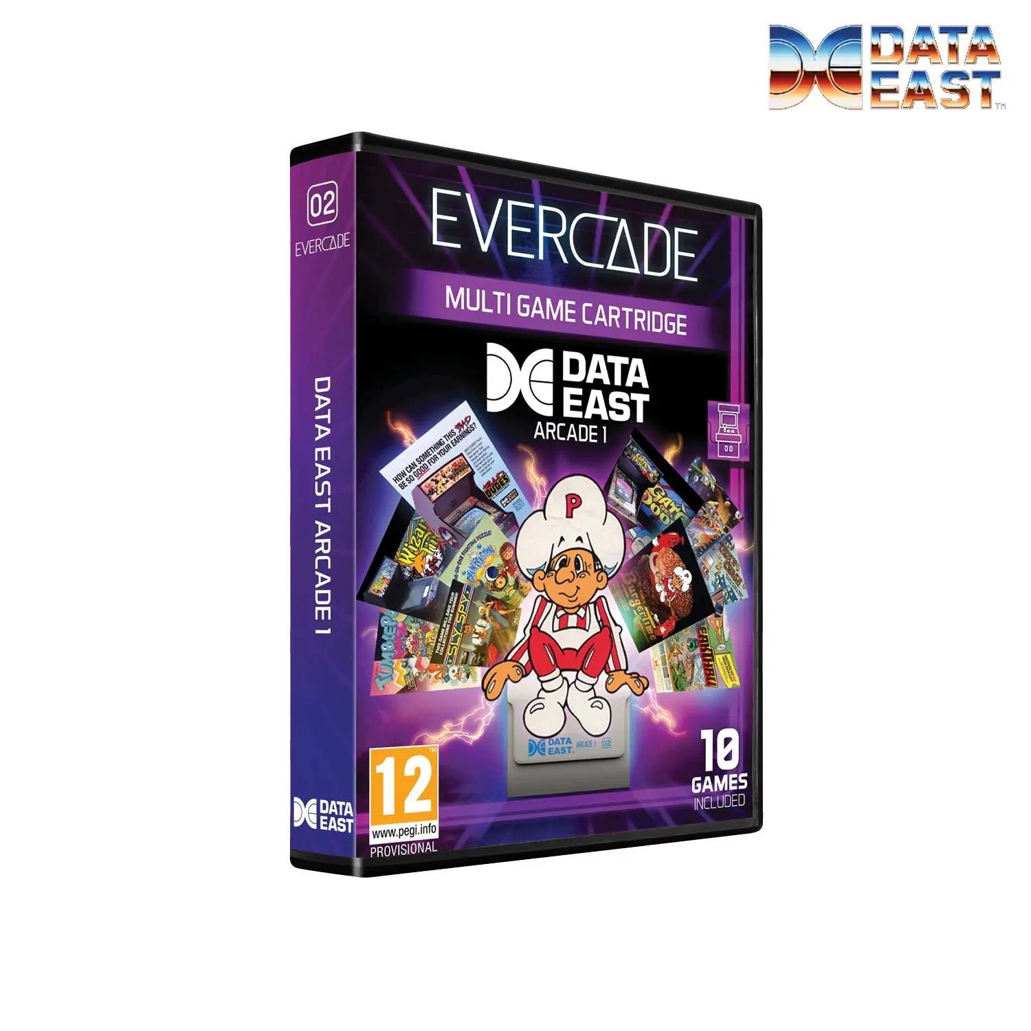 Gra Evercade Data East Arcade 1