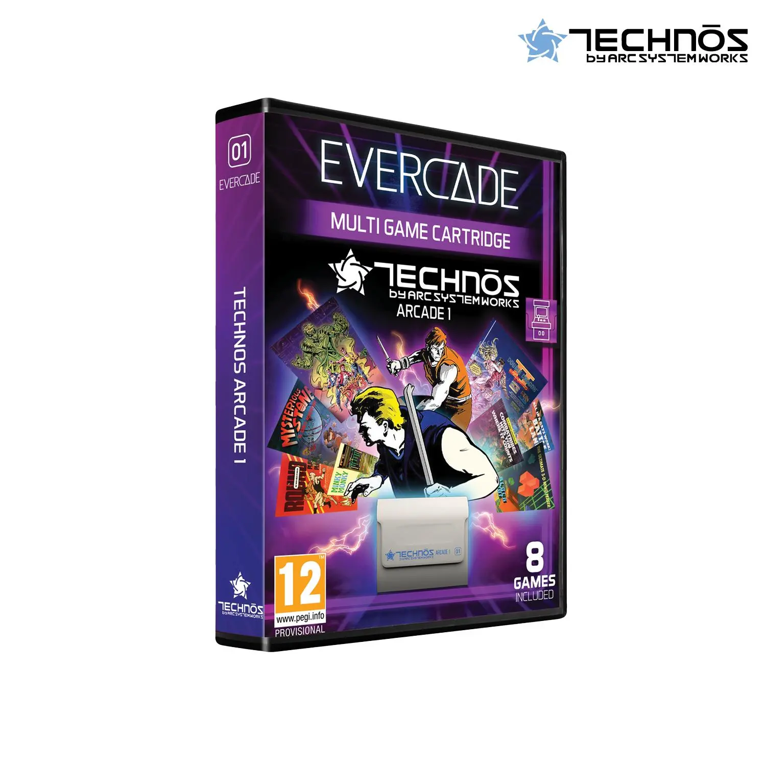 Gra Evercade Technos Arcade 1