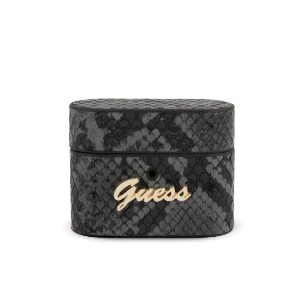 Etui na słuchawki Guess GUACAPPUSNSMLBK Python Collection AirPods Pro Czarny