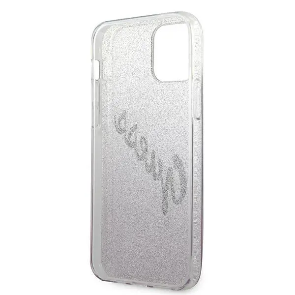 Etui Guess Glitter Gradient Script GUHCP12LPCUGLSPI do iPhone 12 Pro Max