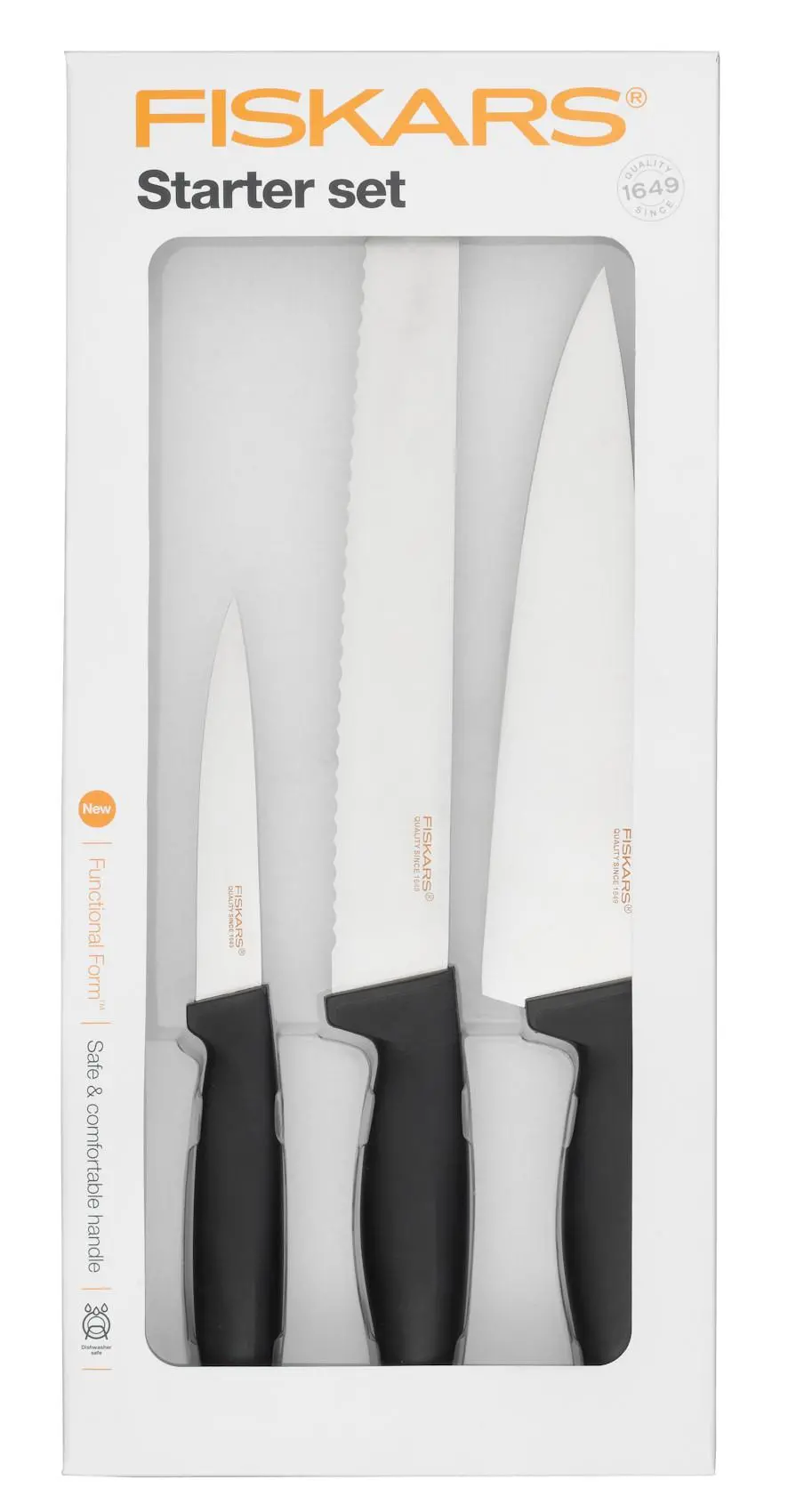 Zestaw noży Fiskars FunctionalForm 1014207 3 elementy