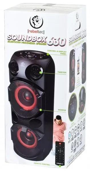Głośnik Bluetooth Rebeltec SoundBOX 630 - 70W