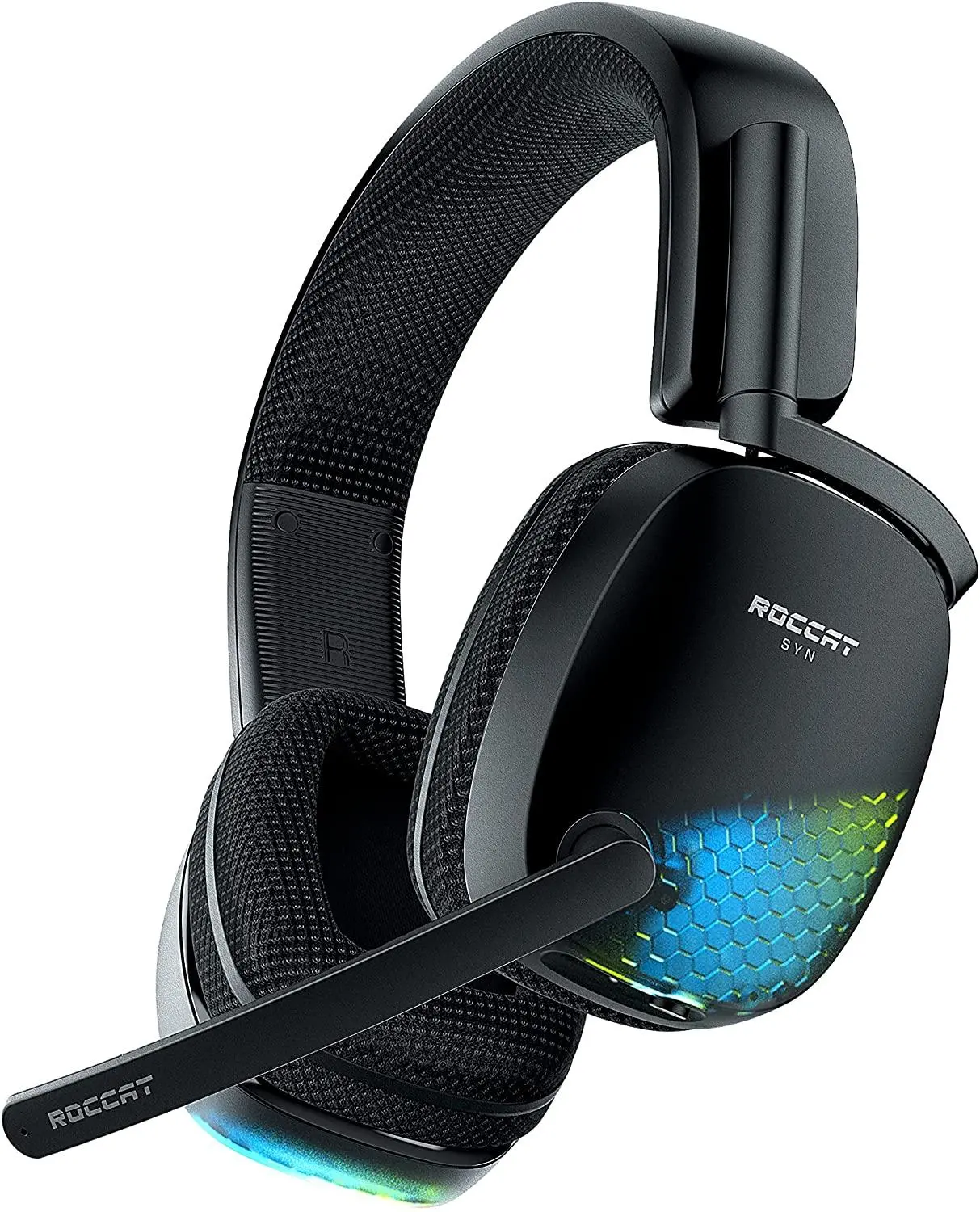 Słuchawki bezprzewodowe z mikrofonem Roccat Syn Pro Air Nauszne Czarny