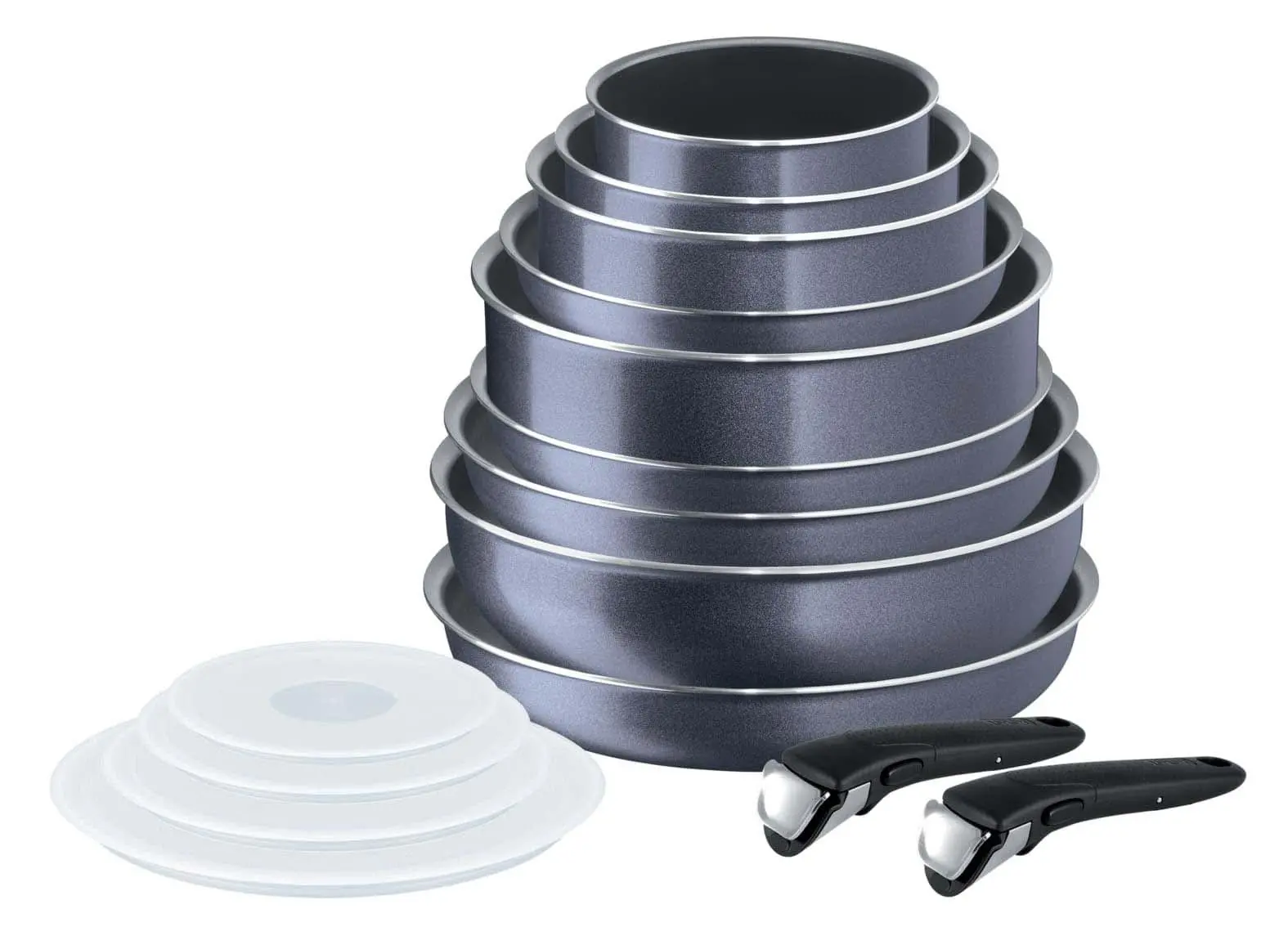 Zestaw garnków Tefal Ingenio Elegance Aluminium 15 elementów