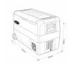Lodówka Yeticool TX50 GREY DualZone 50l