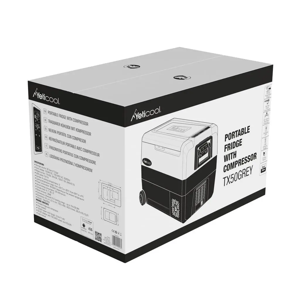 Lodówka Yeticool TX50 GREY DualZone 50l