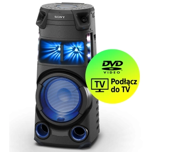 Power Audio Sony MHC-V43D Bluetooth Radio FM/DAB Czarny