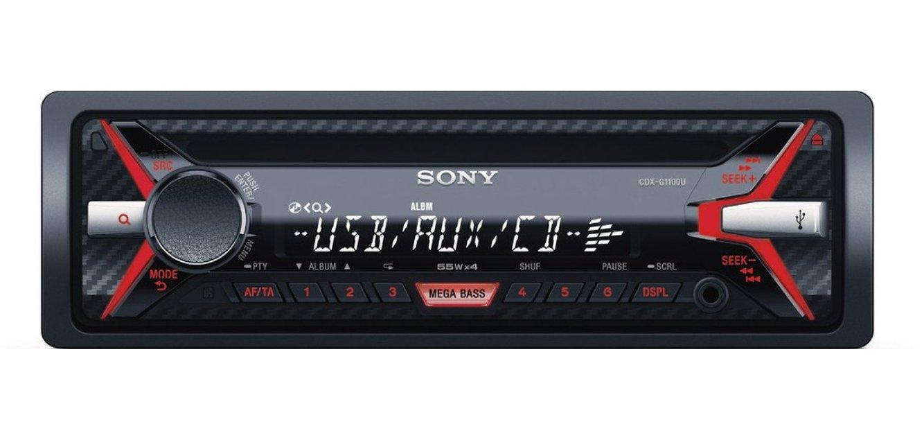 Radioodtwarzacz samochodowy Sony CDX-G1100U