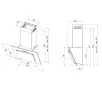 Okap Akpo WK-4 Nero Eco 50 Biały