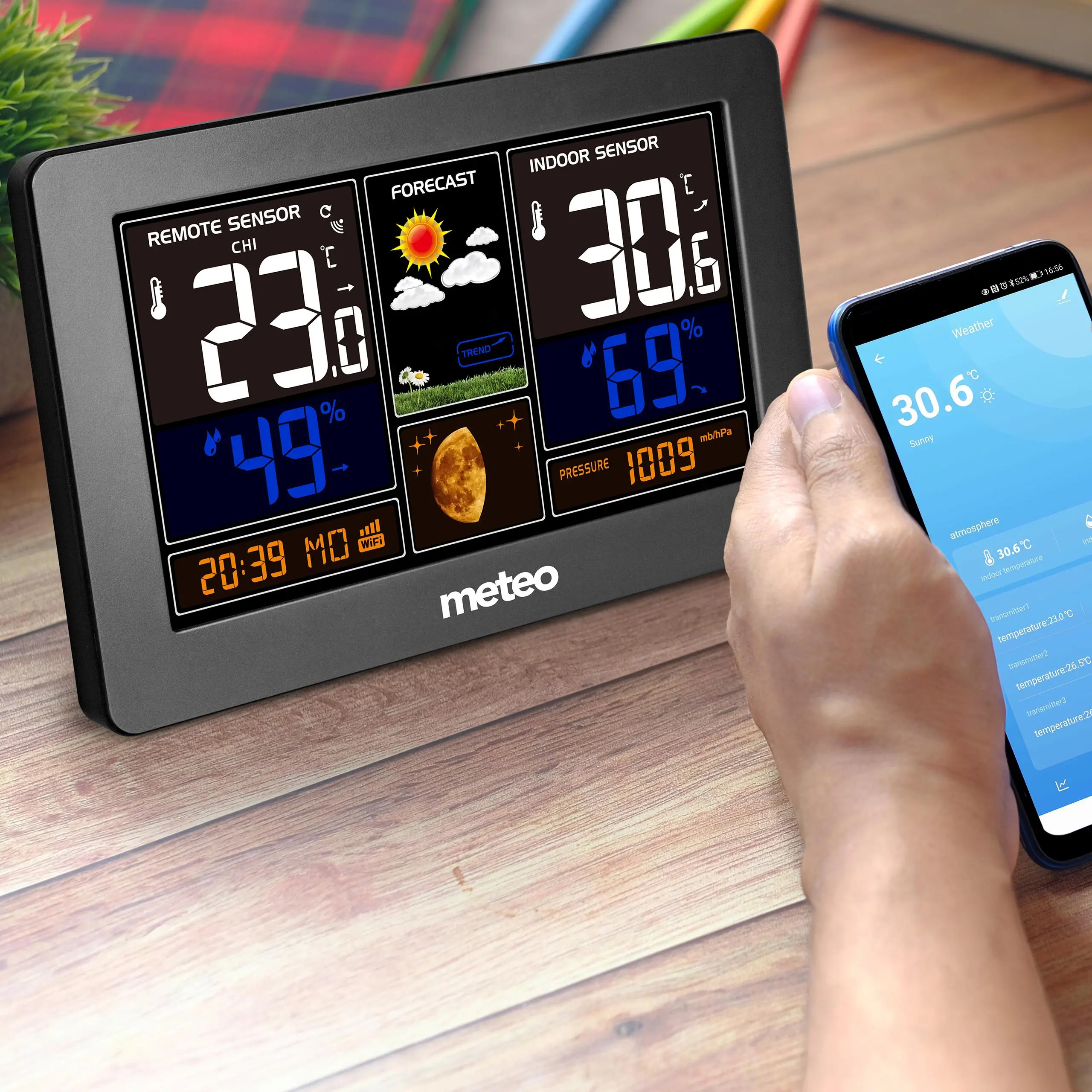 Stacja pogody Meteo SP95 Wi-Fi