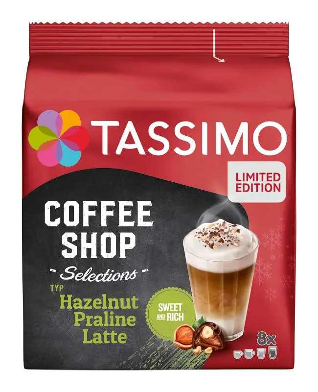 Kapsułki Tassimo Hazelnut Praline Latte 16szt.