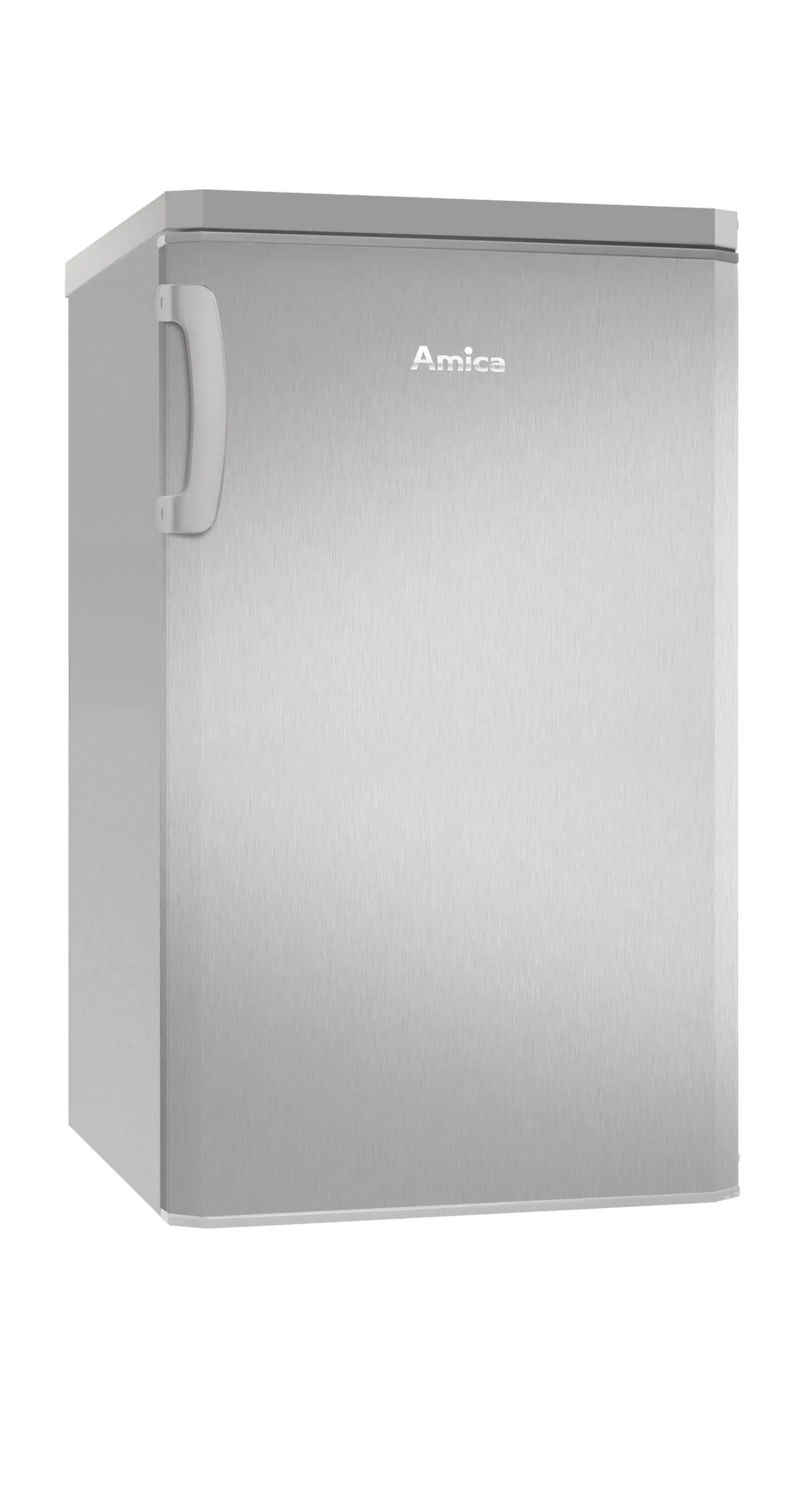 Lodówka Amica FM137.3X 84,5cm Inox