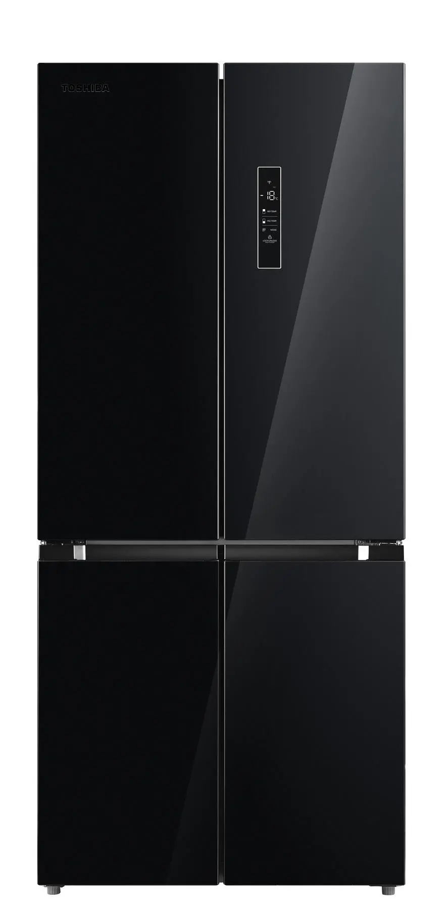 Lodówka Toshiba GR-RF610WE-PGS Pełny No Frost 189,8cm Szuflada z kontrolą wilgotności Czarny