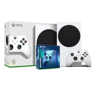 Konsola Xbox Series S - 512GB - Dodatkowy Pad Wodny niebieski