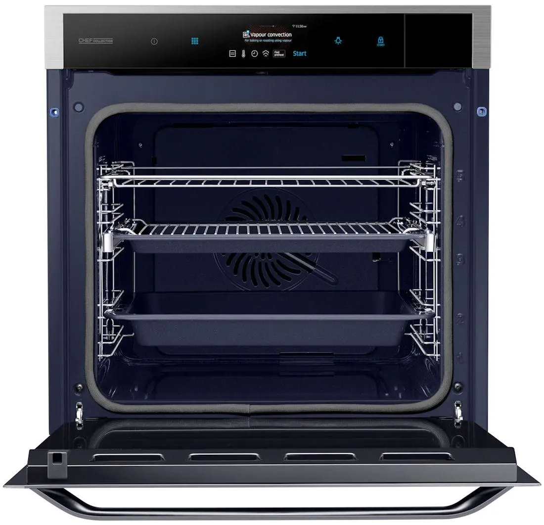 Piekarnik elektryczny Samsung Chef Collection NV73J9770RS Termoobieg Termosonda Zdalne sterowanie Czarny