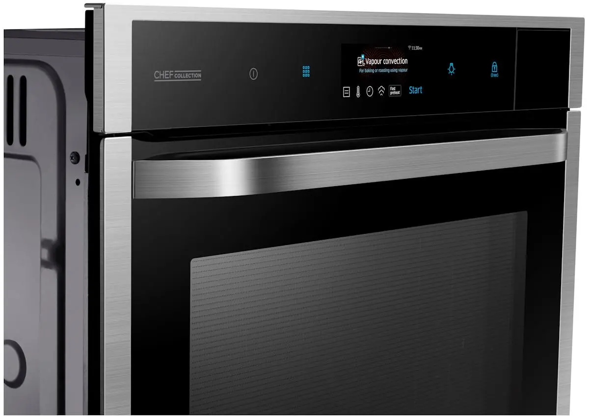 Piekarnik elektryczny Samsung Chef Collection NV73J9770RS Termoobieg Termosonda Zdalne sterowanie Czarny