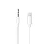 Adapter Apple MXK22ZM/A przewód z Lightning na audio 3,5 mm Biały