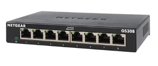 Switch Netgear GS308 Czarny