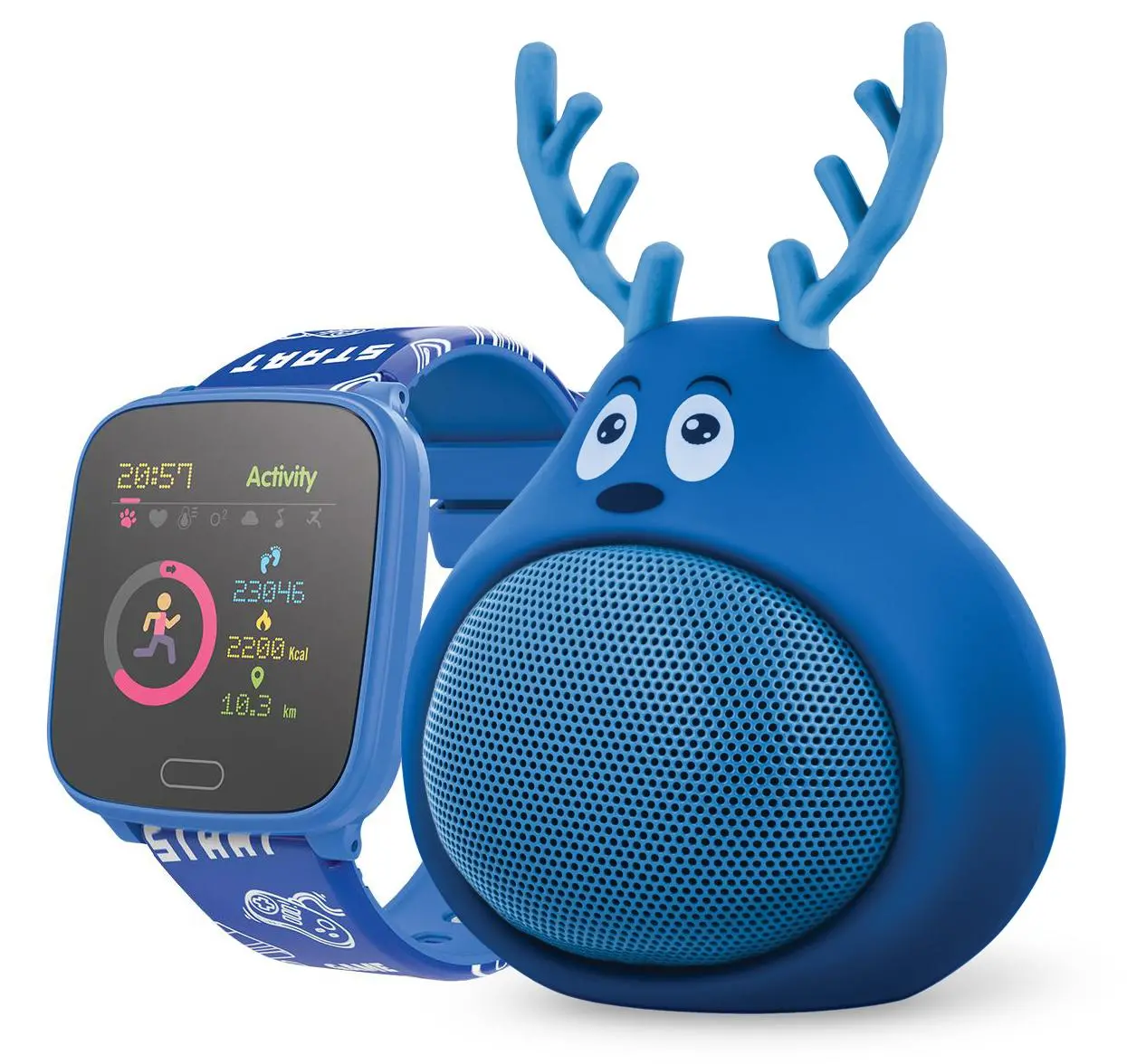 Smartwatch Forever IGO JW-100 + głośniki Frosty ABS-100