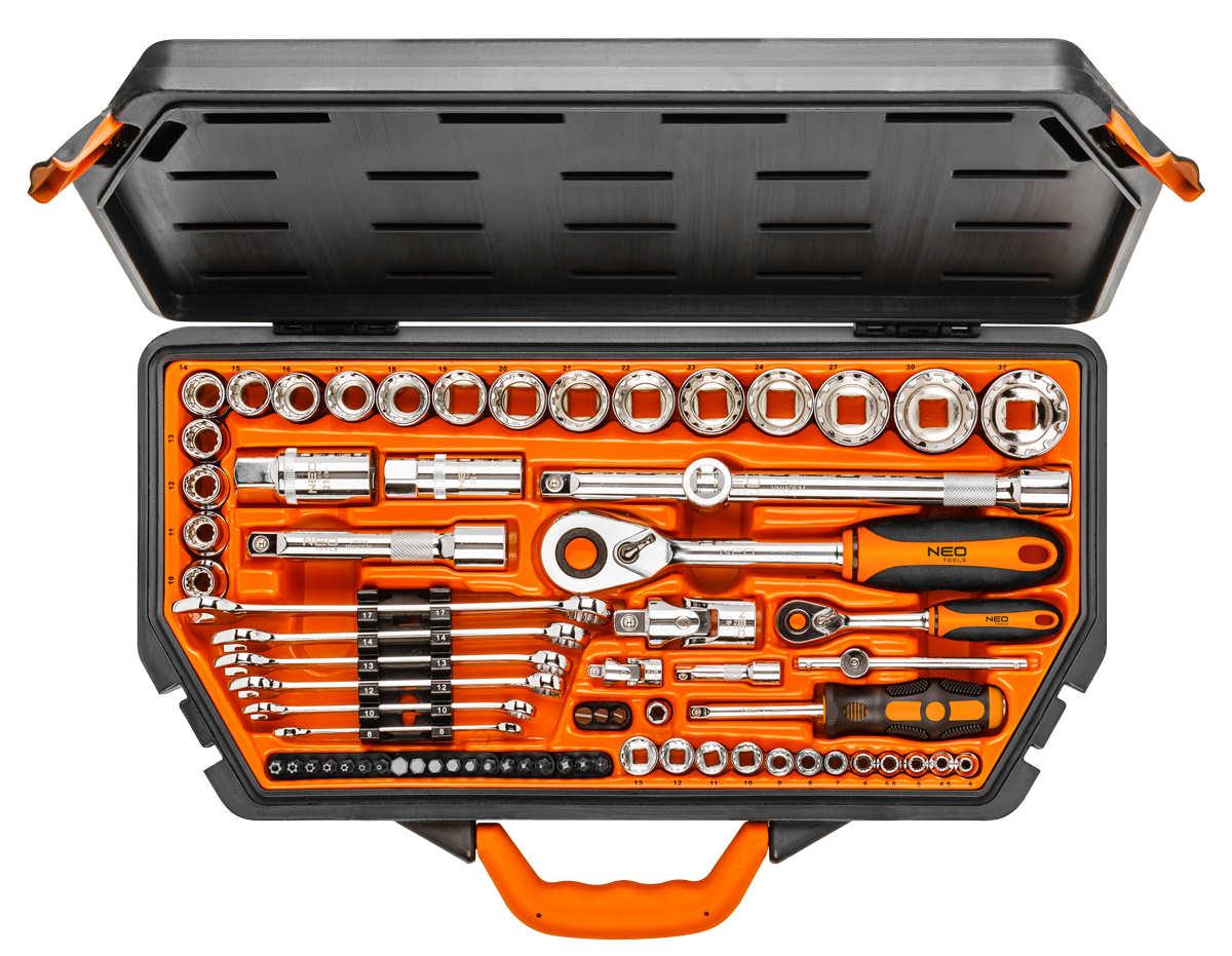 NEO Tools 08-635 1/4", 1/2" 71 szt.