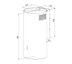 Okap Akpo WK-4 Balmera WL 450 Biały