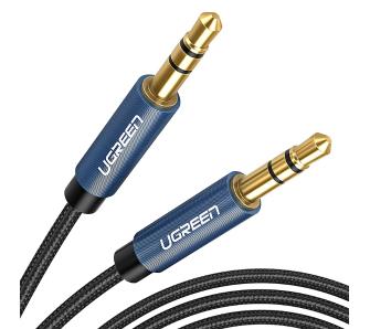 Kabel  audio UGREEN AV112 kabel AUX 3m (niebieski)