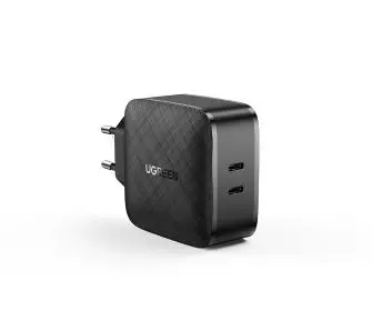 Ładowarka sieciowa UGREEN CD216 2xUSB-C 66W