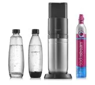 Sodastream Duo Czarny + Nabój z gazem CO2