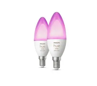 Żarówka LED Philips Hue White and Colour Ambiance E14 2 szt.