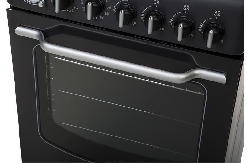 Kuchnia gazowo-elektryczna Hotpoint-Ariston HT5GM4AF C (AN) EE - termoobieg